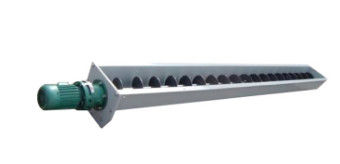 Compact Structure Metal Chip Conveyor Screw / Coil Type Small Footprint
